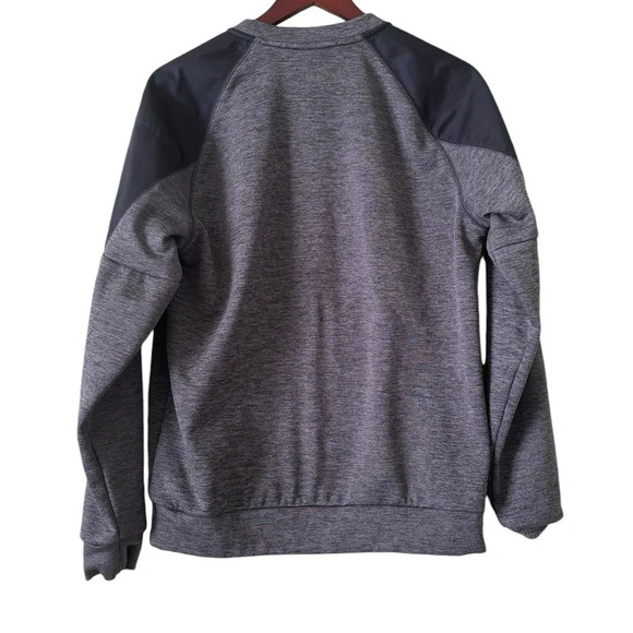 Nike Therma-FIT Men’s Charcoal Heather/Black Fitness Crew DQ4854-071 Size Small - Picture 5 of 7